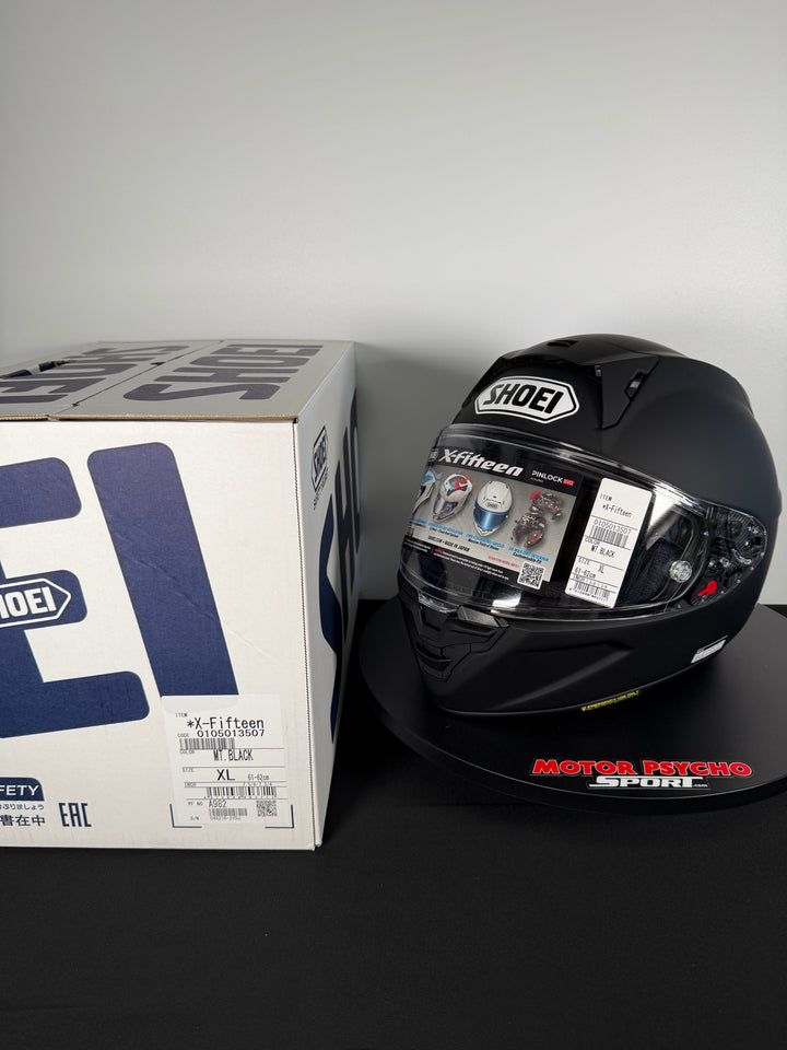 Shoei X-15 Helmet - Matte Black - Size XL - USED / OPEN BOX - FINAL SALE / NO RETURNS