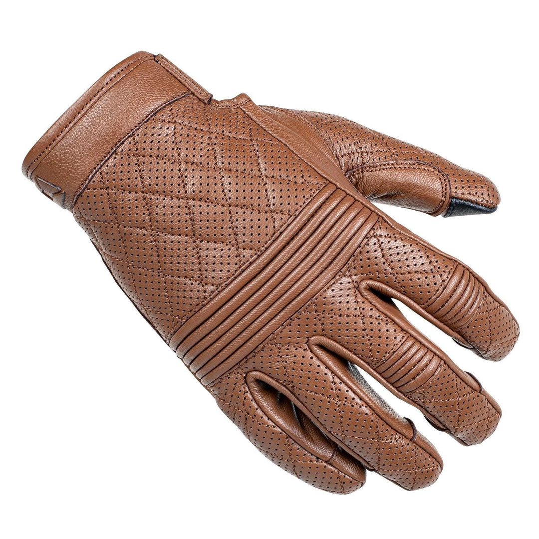 Cortech The Scrapper Short Cuff Men's Leather Gloves - Brown