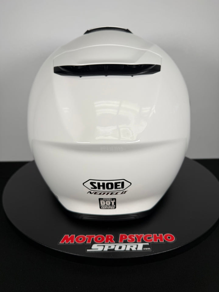 Shoei Neotec II Modular Helmet - Gloss White - Size XL - USED / OPEN BOX - FINAL SALE / NO RETURNS