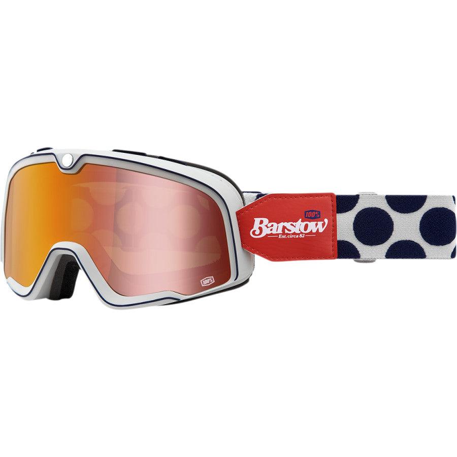 100% Barstow Goggles - Hayworth - Flash Red
