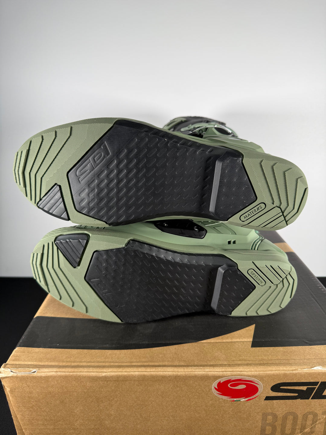Sidi Crossair SL Army/Black Boots - Limited Edition - Size Euro 45 / US 11 - OPEN BOX