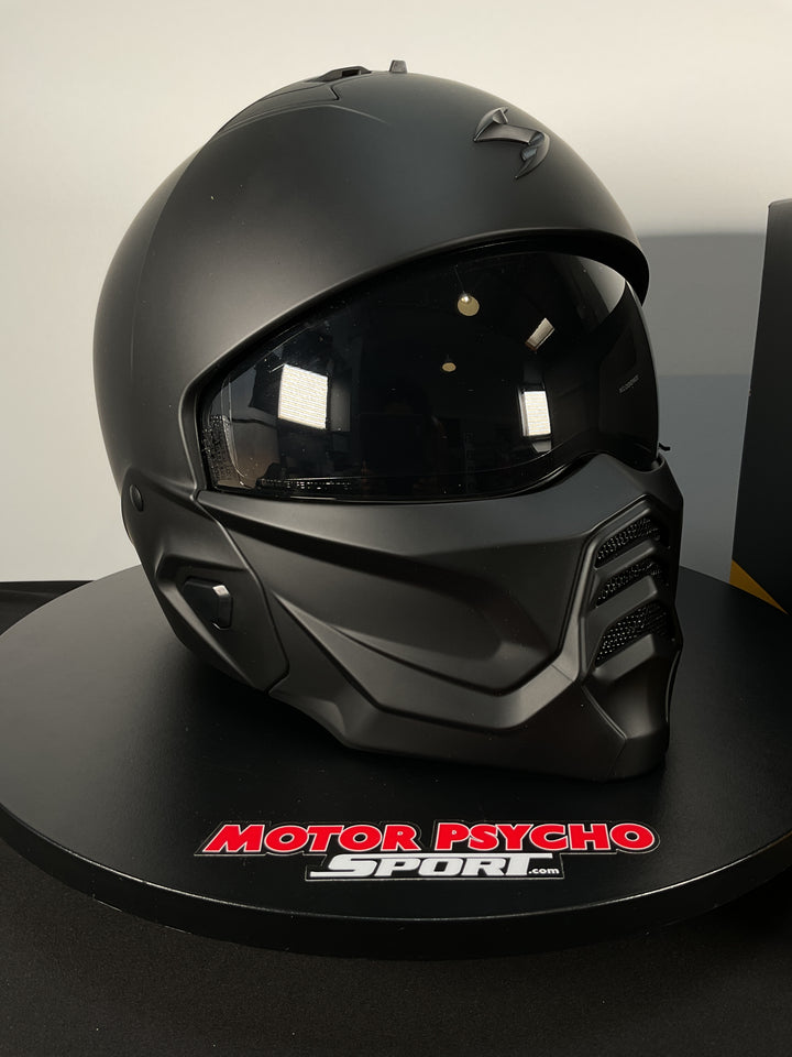 Scorpion Exo Covert 2 Open-Face Helmet Matte Black - Size M - Used Like New