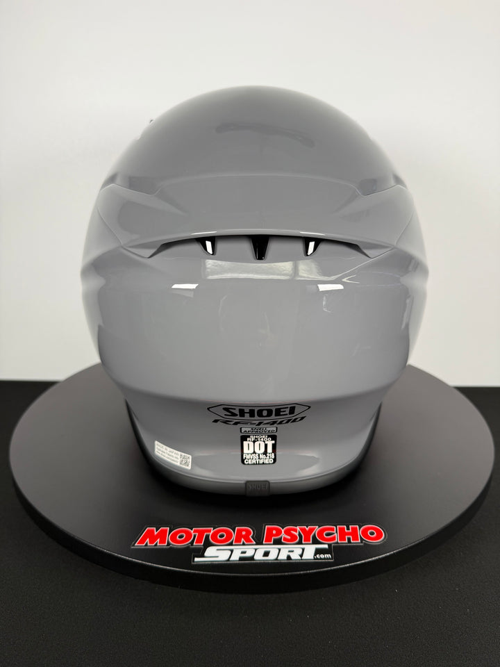 Shoei RF-1400 Helmet - Gloss Basalt Gray - Size Large - USED / OPEN BOX