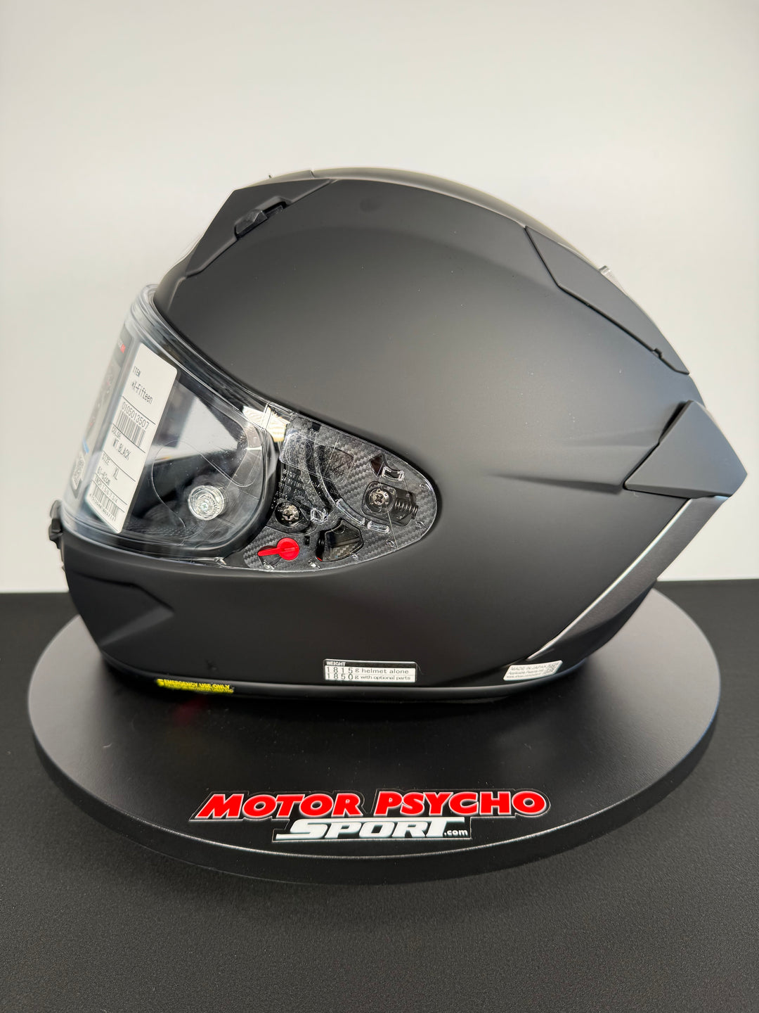 Shoei X-15 Helmet - Matte Black - Size XL - USED / OPEN BOX - FINAL SALE / NO RETURNS
