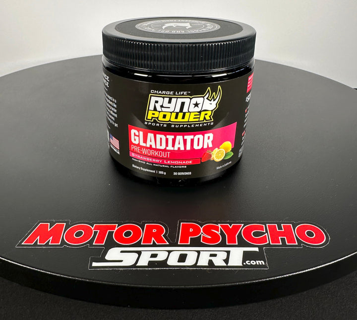 Ryno Power Gladiator Pre-Workout Drink Mix - Strawberry Lemonade