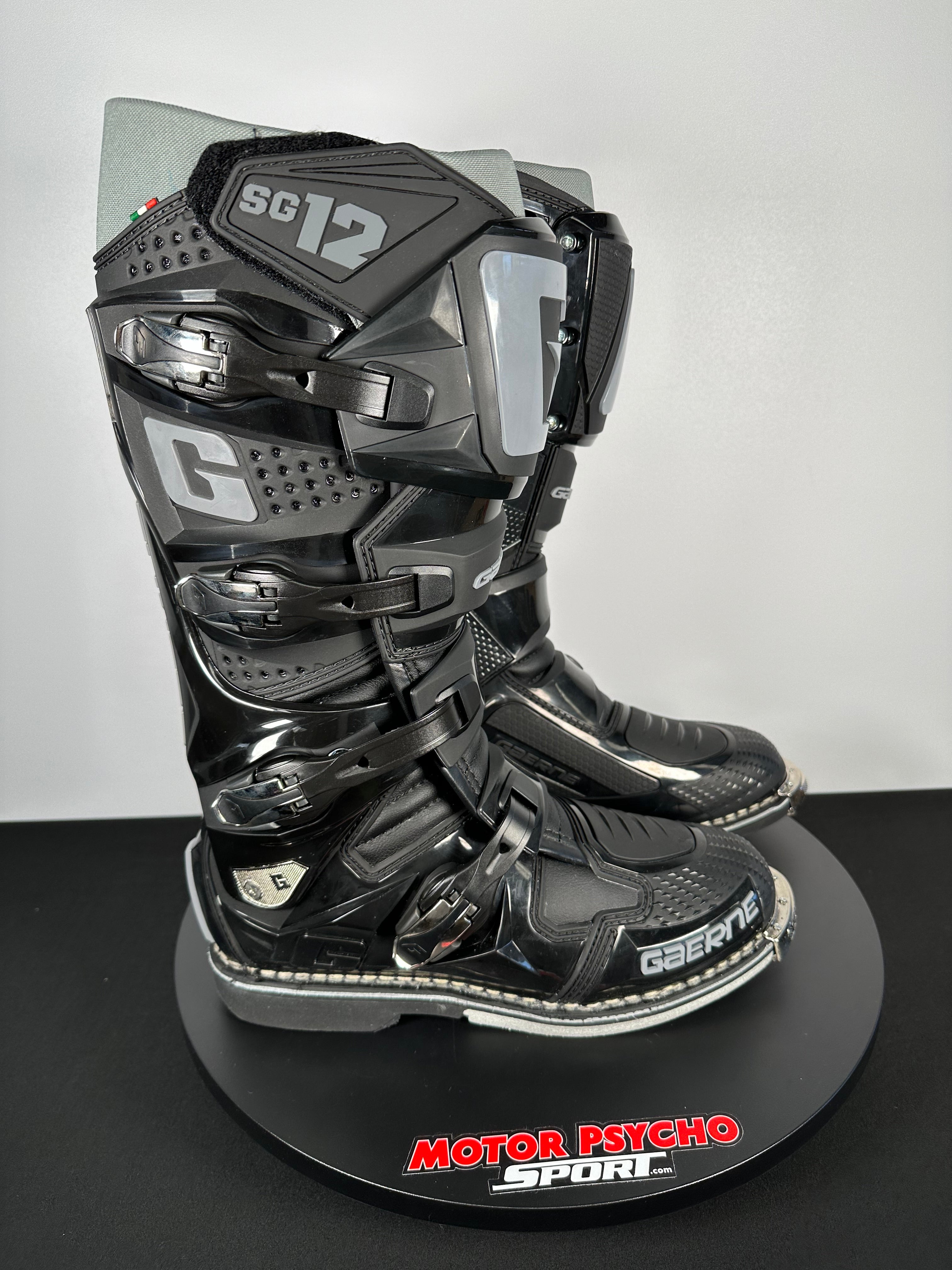 Gaerne SG-12 Boots - Black – Motor Psycho Sport