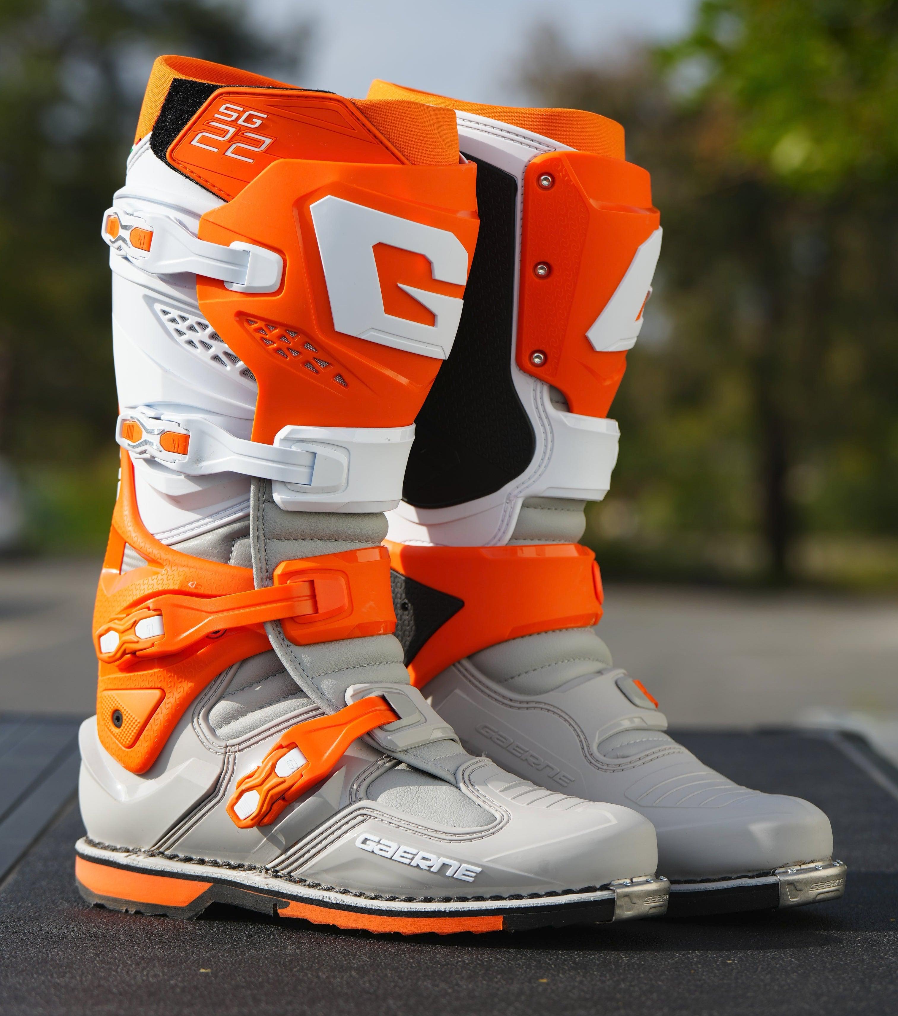 Orange mx boots 2025