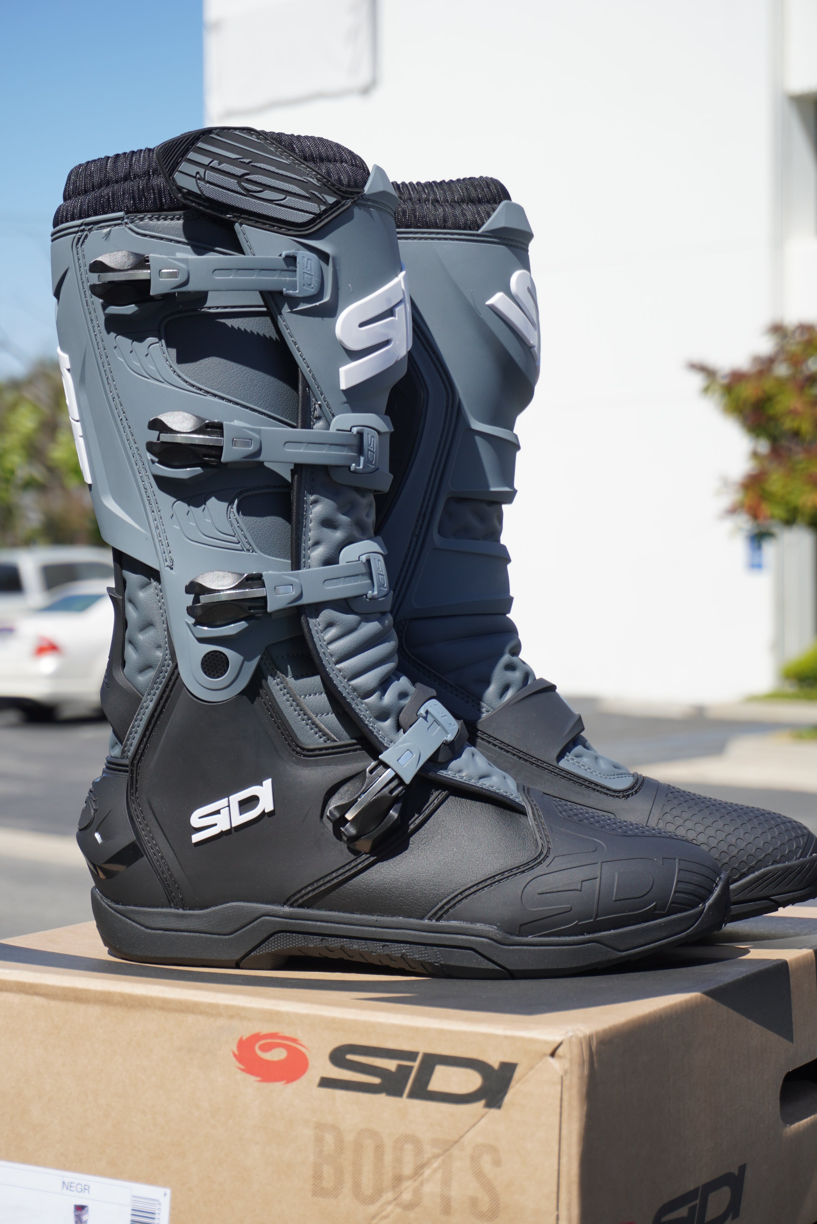 Sidi X Power SC Boot - Black/Gray – Motor Psycho Sport