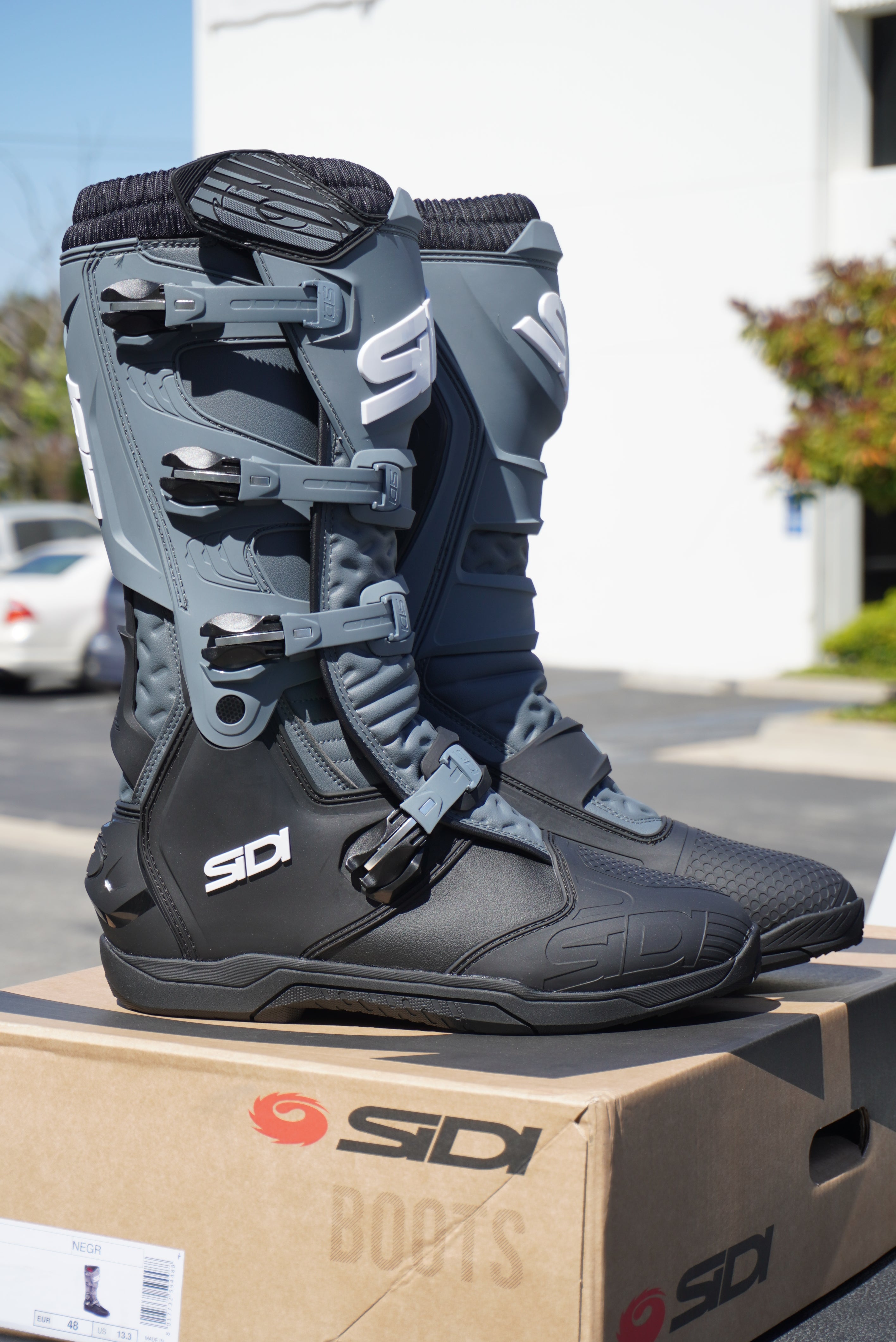 Sidi X Power SC Boot - Black/Gray – Motor Psycho Sport