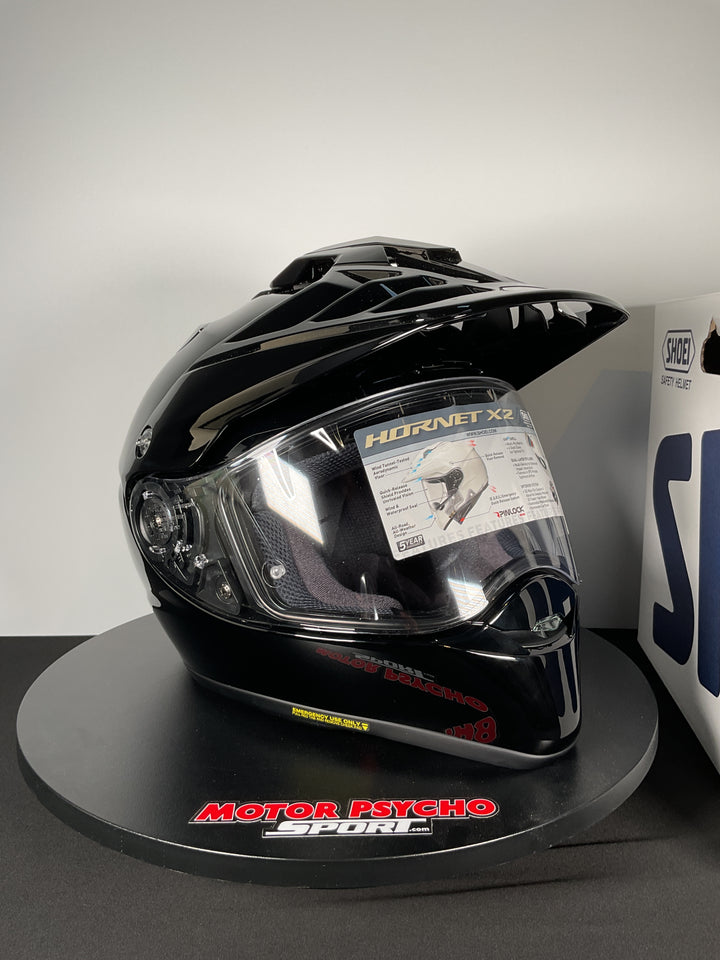 Shoei Hornet X2 Adventure Helmet - Black - Size XL - Used Open Box