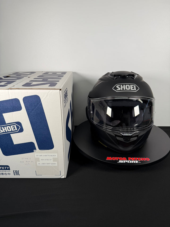 Shoei GT-Air 3 Helmet - Matte Black - Size XL - USED VERY GOOD