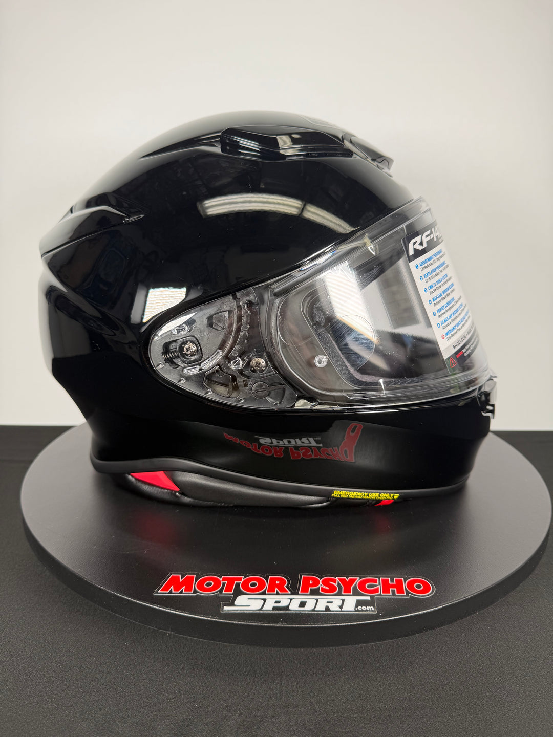 Shoei RF-1400 Helmet - Gloss Black - Size M - USED / OPEN BOX - FINAL SALE / NO RETURNS