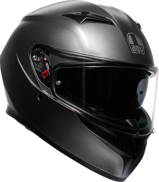 AGV K3 Helmet - Mono Matte Luna Gray – Motor Psycho Sport