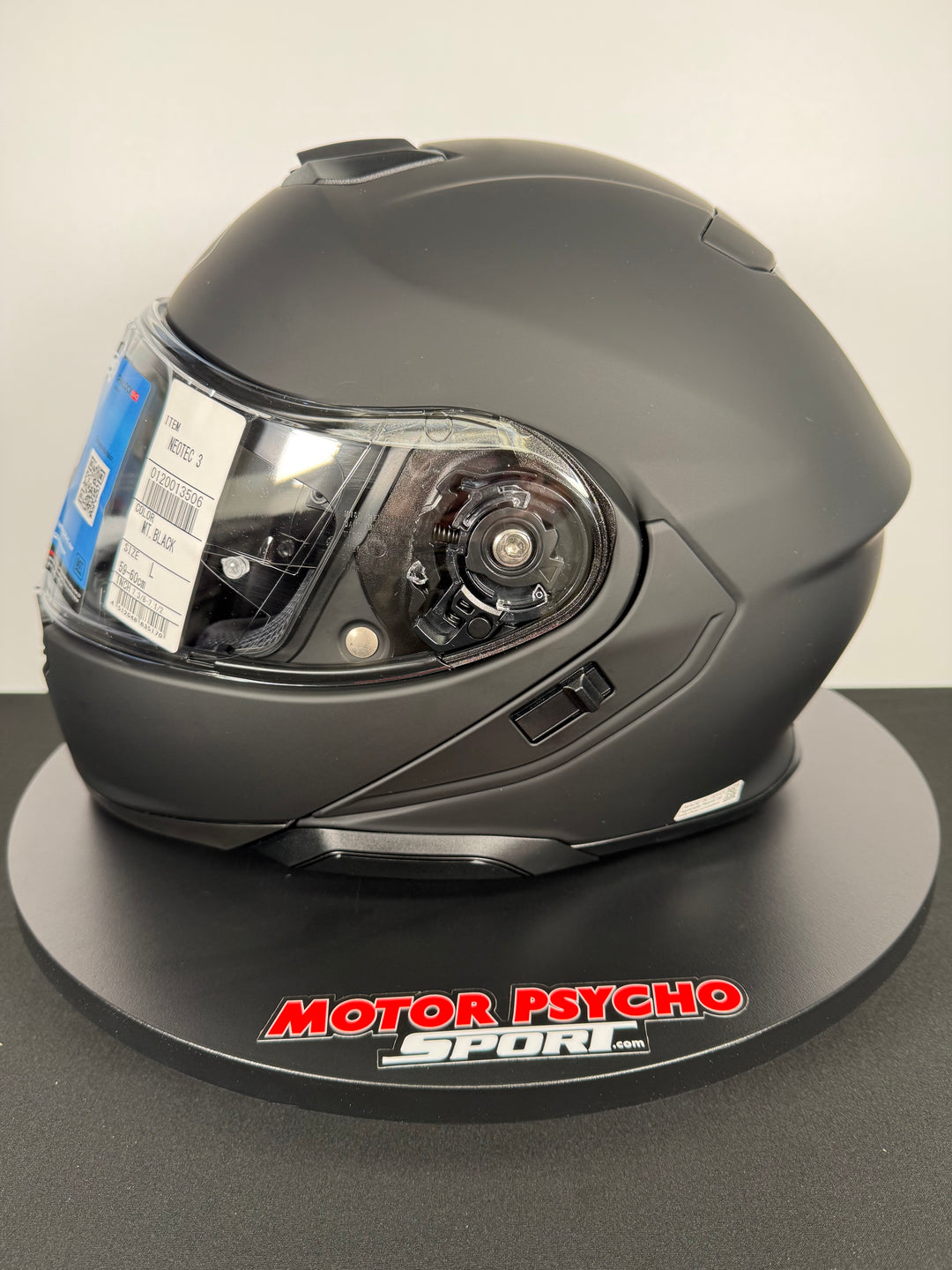Shoei Neotec 3 Modular Helmet - Matte Black - Size Large - USED / GOOD - FINAL SALE / NO RETURNS