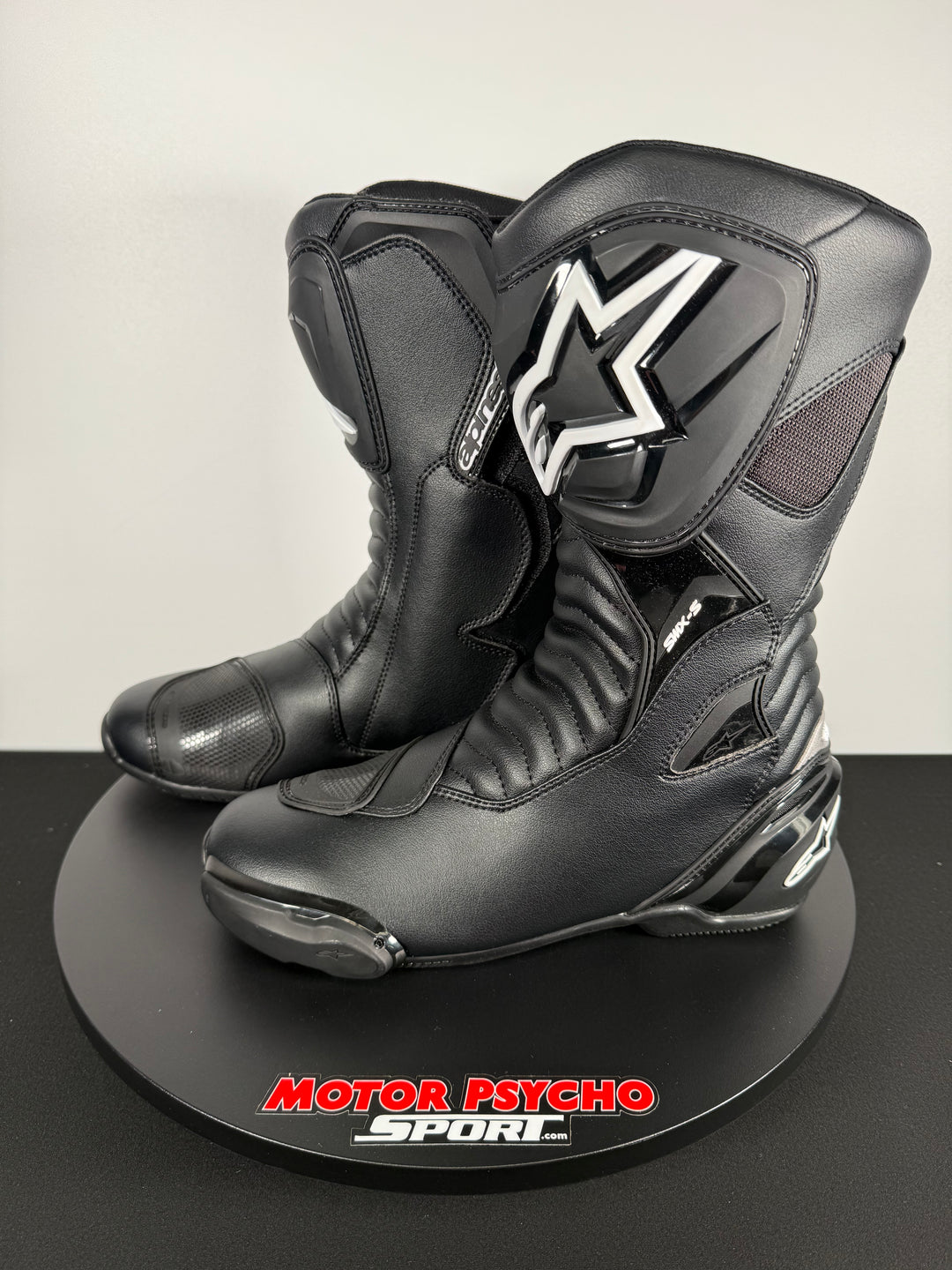 Alpinestars Smx S Waterproof Boots - Black - Size EU 43 / US 9 - OPEN BOX - FINAL SALE / NO RETURNS