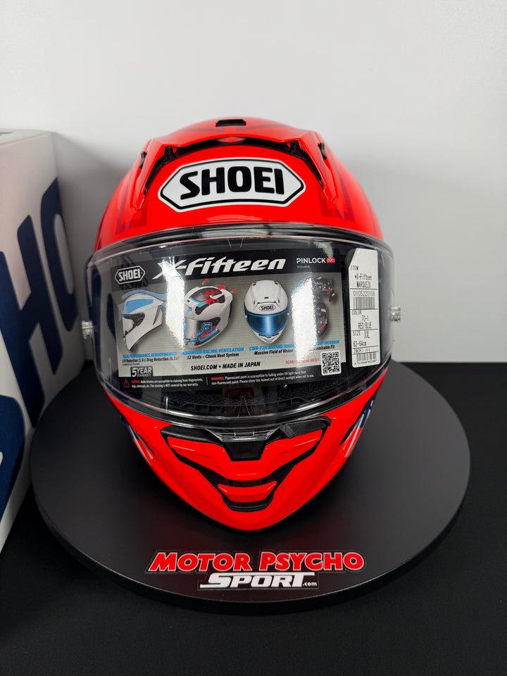 Shoei X-15 Marquez 8 Helmet - TC-1 - Size XXL - USED / OPEN BOX