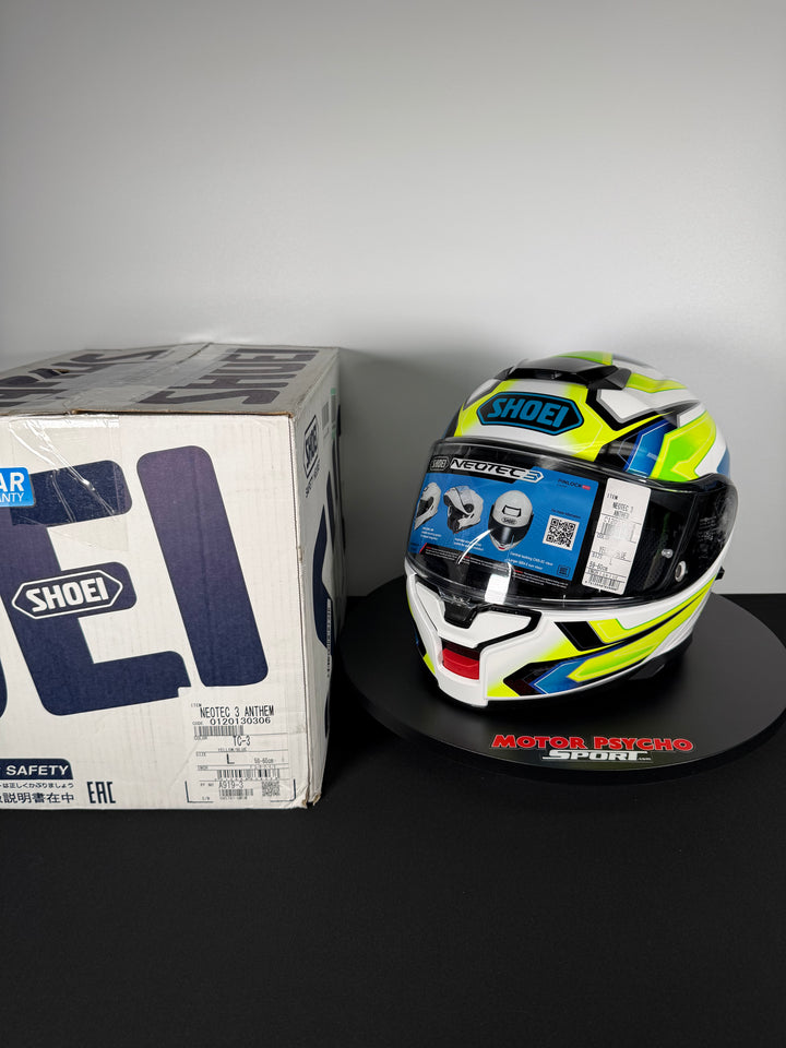 Shoei Neotec 3 Anthem Modular Helmet - TC-3 - Size Large - USED / OPEN BOX #1