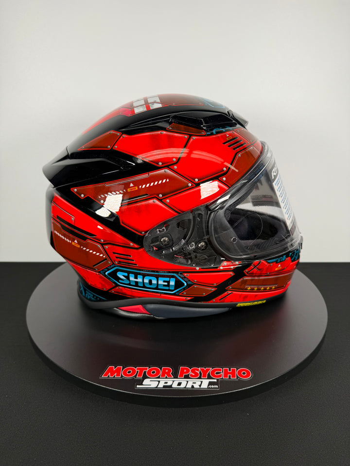 SHOEI RF-1400 Fortress TC-1 Helmet - Size M - USED / OPEN BOX #2 FINAL SALE / NO RETURNS