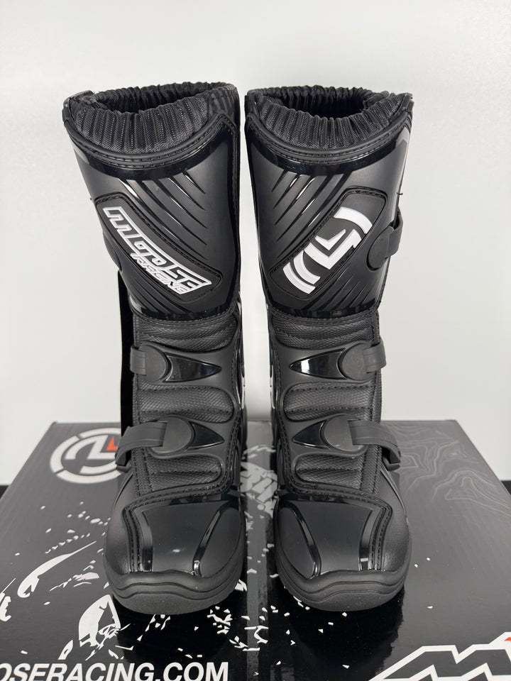 Moose Racing M1.3 Youth Boots - Black - Size Youth US 1 - OPEN BOX