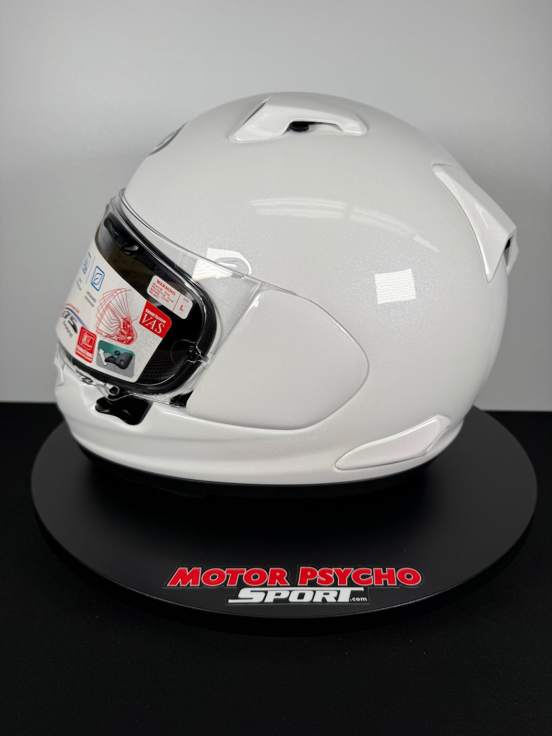 Arai Signet-X Helmet - Diamond White - Size Large - OPEN BOX - FINAL SALE / NO RETURNS