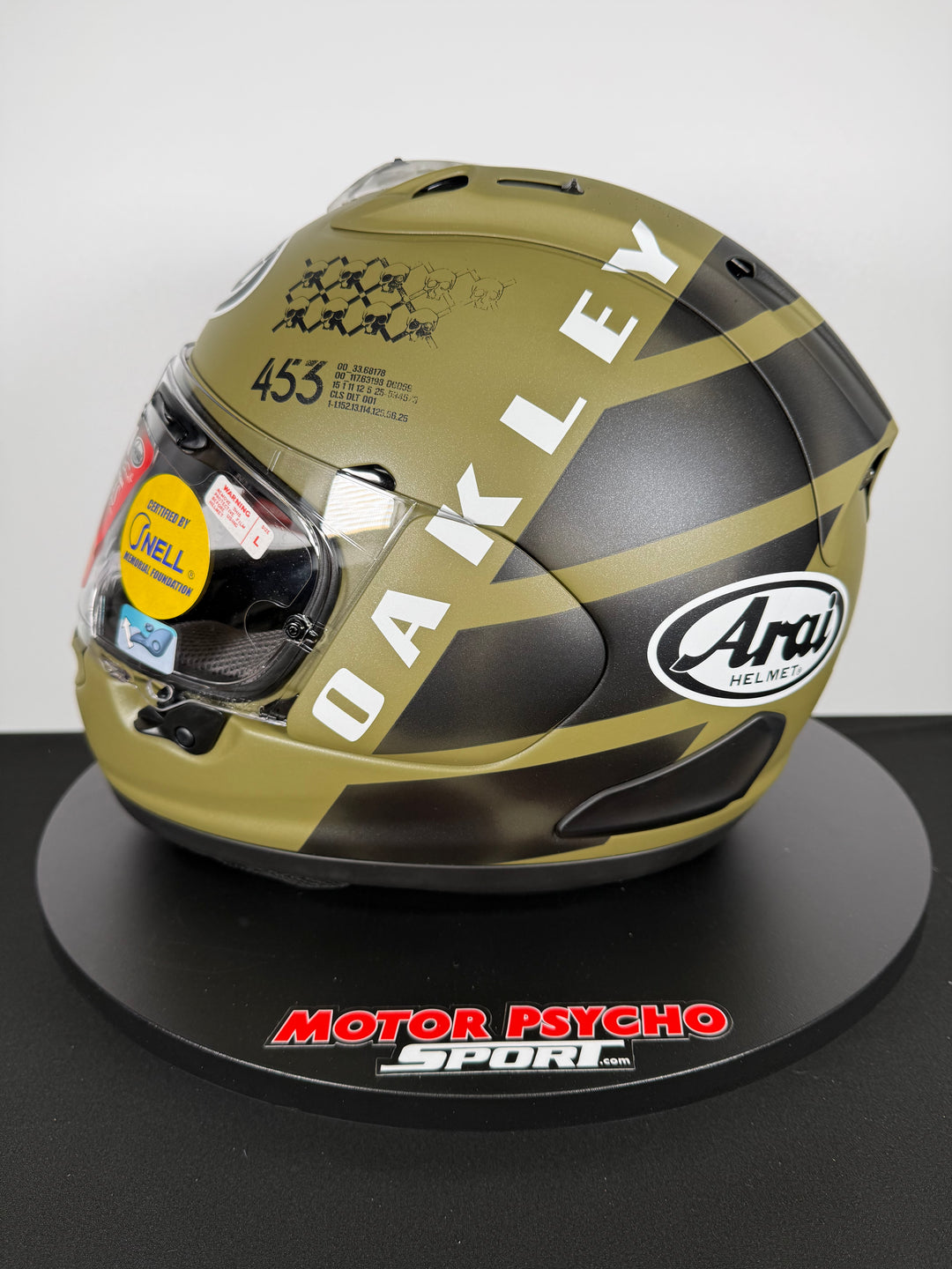 Arai Contour-X Helmet - MVK Oakley - Size Large - OPEN BOX - FINAL SALE / NO RETURNS
