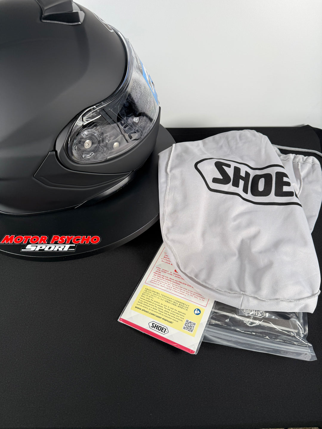 Shoei Neotec 3 Modular Helmet - Matte Black - Size XS - USED LIKE NEW