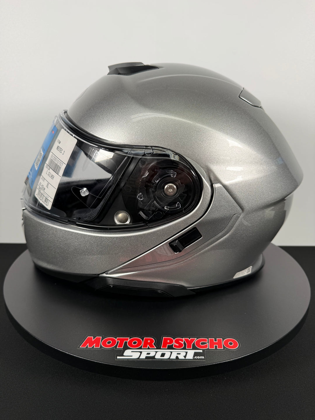 Shoei Neotec 3 Modular Helmet - Light Silver - Size XL - USED / OPEN BOX