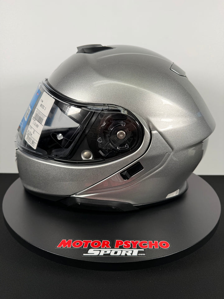Shoei Neotec 3 Modular Helmet - Light Silver - Size XL - USED / OPEN BOX