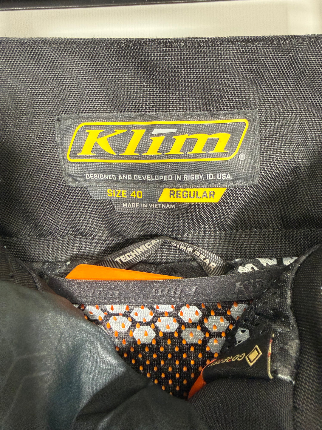 KLIM Badlands Pro Pant - Petrol - Strike Orange - Size 40 - OPEN BOX / FINAL SALE / NO RETURNS