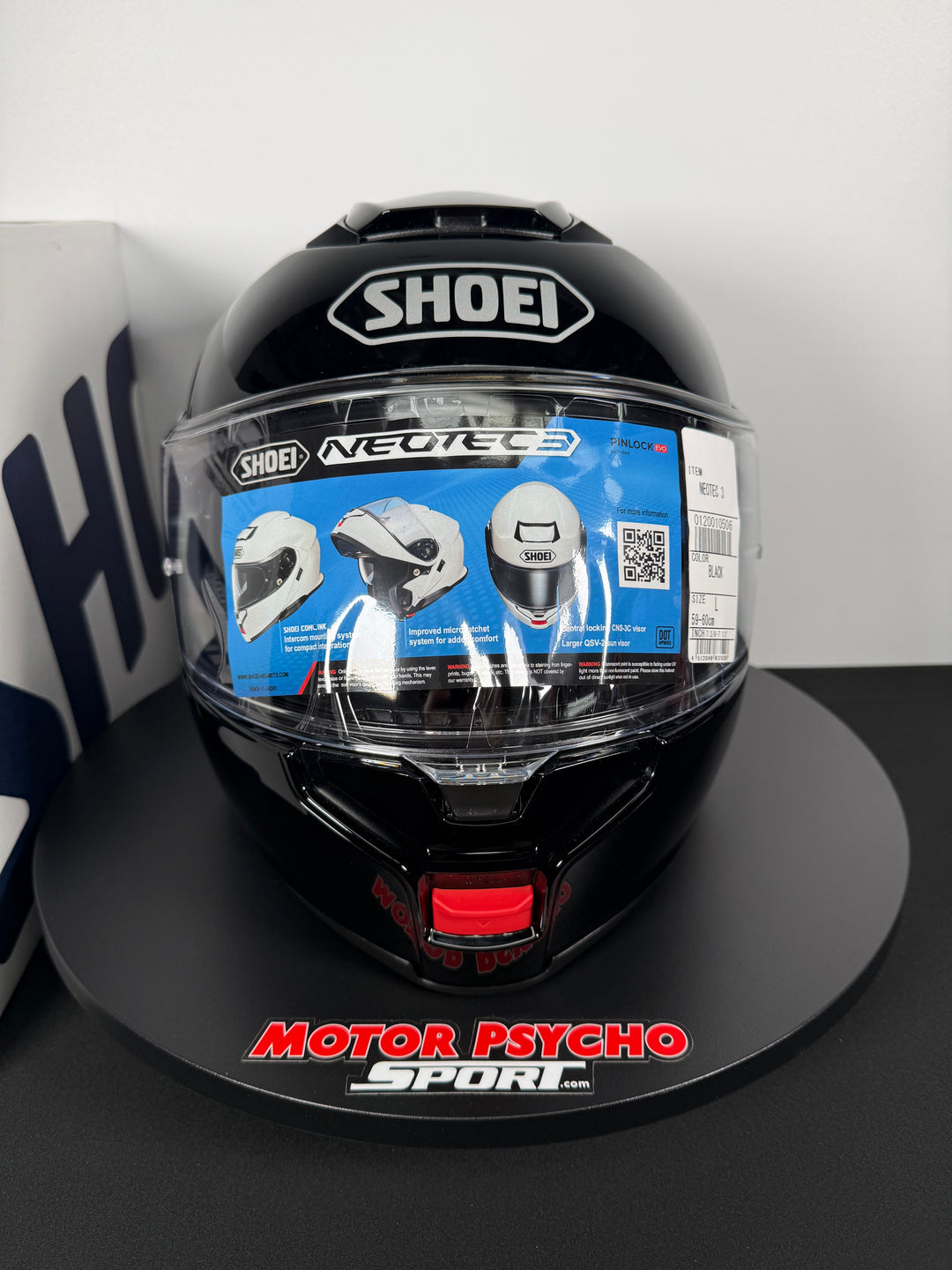 Shoei Neotec 3 Modular Helmet - Gloss Black - Size Large