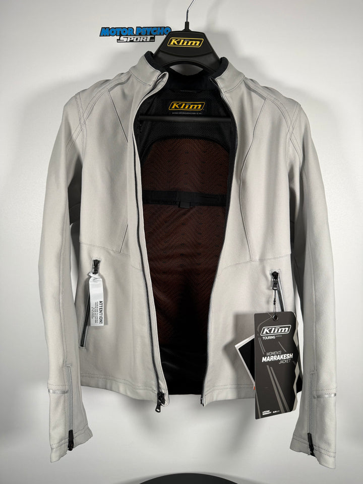 KLIM WOMEN'S MARRAKESH JACKET - COOL GRAY Size S - OPEN BOX