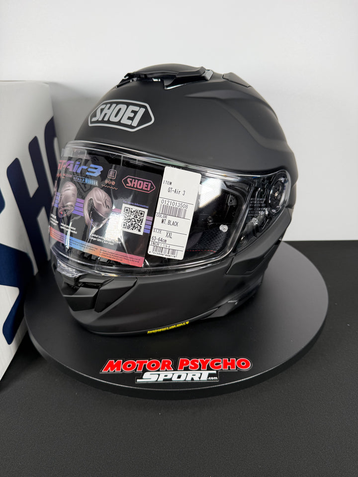 Shoei GT-Air 3 Helmet - Matte Black - Size XXL - USED / OPEN BOX