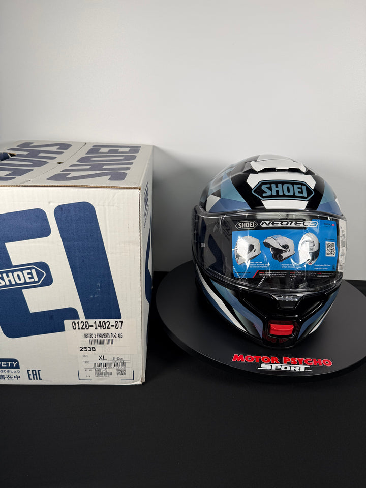 Shoei Neotec 3 Fragments Modular Helmet - TC-2 - Size XL - USED / OPEN BOX