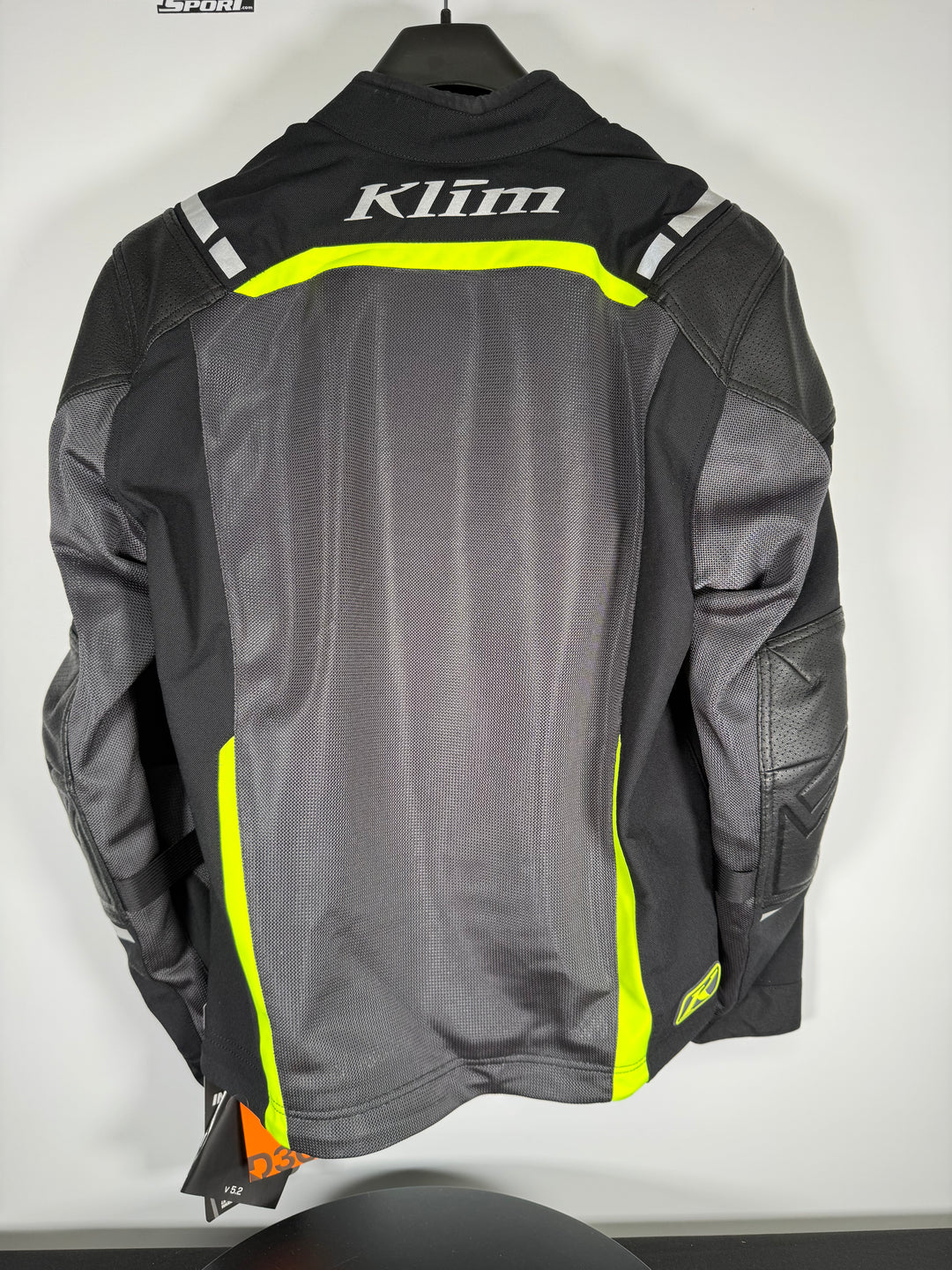 KLIM INDUCTION PRO JACKET - ASPHALT - HI-VI - Size L - OPEN BOX - FINAL SALE / NO RETURNS