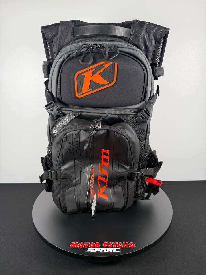 KLIM NAC PAK - ASPHALT - STRIKE ORANGE - OPEN BOX