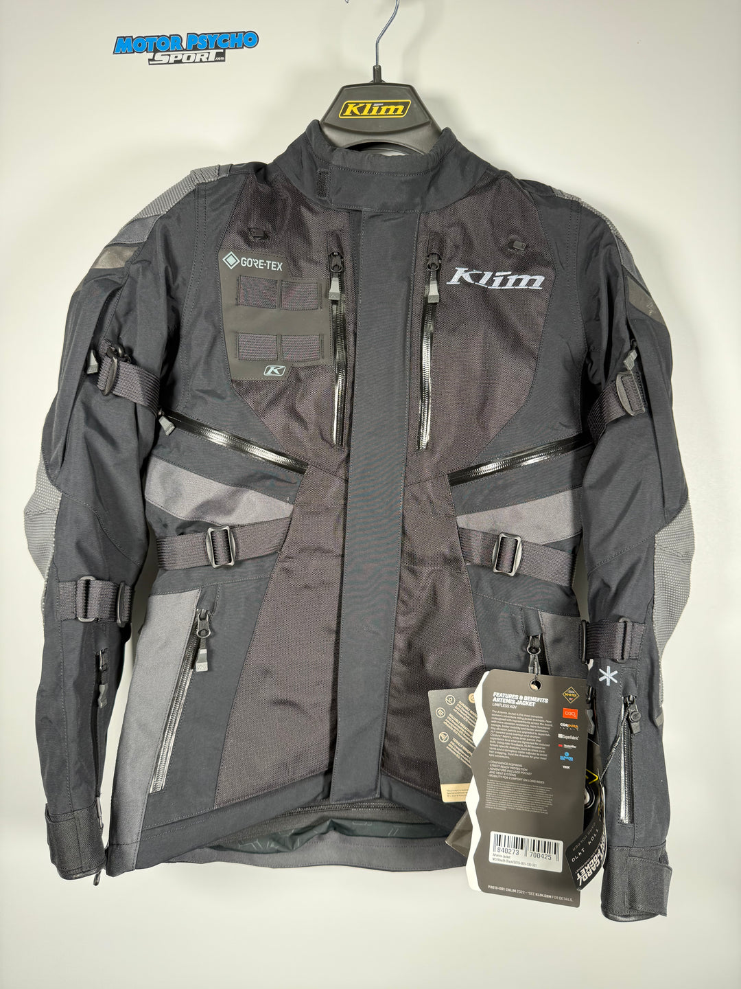 KLIM ARTEMIS JACKET - STEALTH BLACK - Size M - OPEN BOX