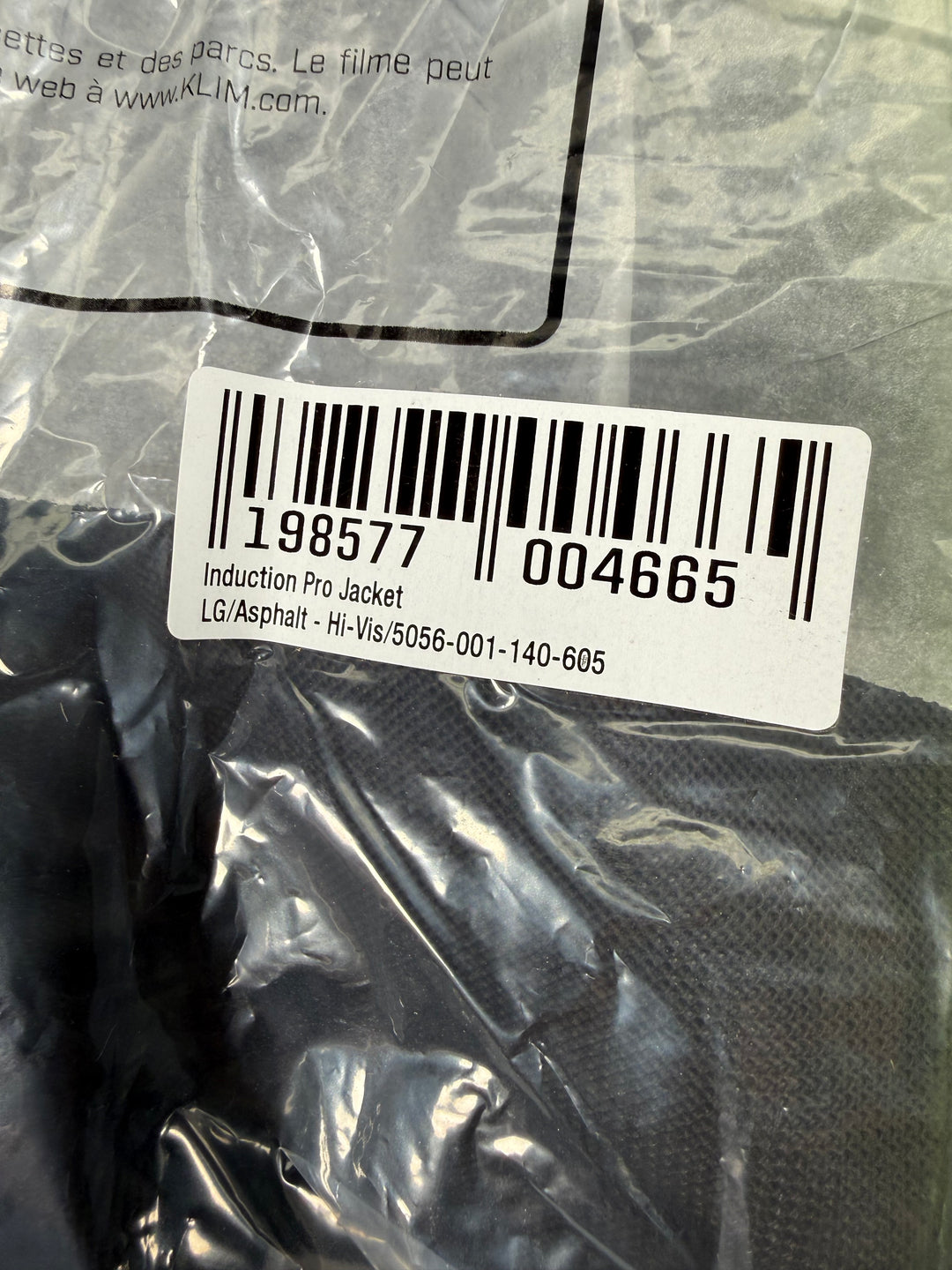 KLIM INDUCTION PRO JACKET - ASPHALT - HI-VI - Size L - OPEN BOX