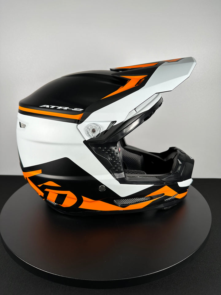 6D ATR-2Y Drive Youth Helmet - Neon Orange