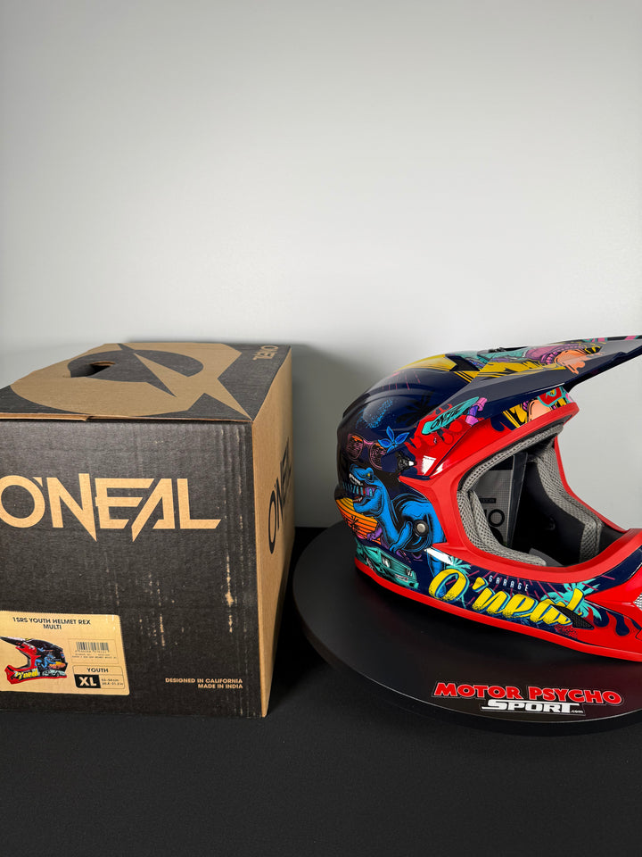 O'Neal 1 SRS Youth Solid Helmet Rex - Size XL - OPEN BOX