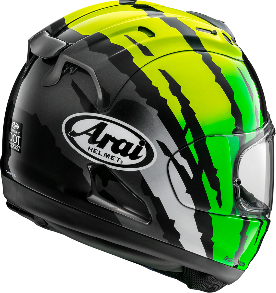 Arai Corsair-X Helmet - Blade Yellow
