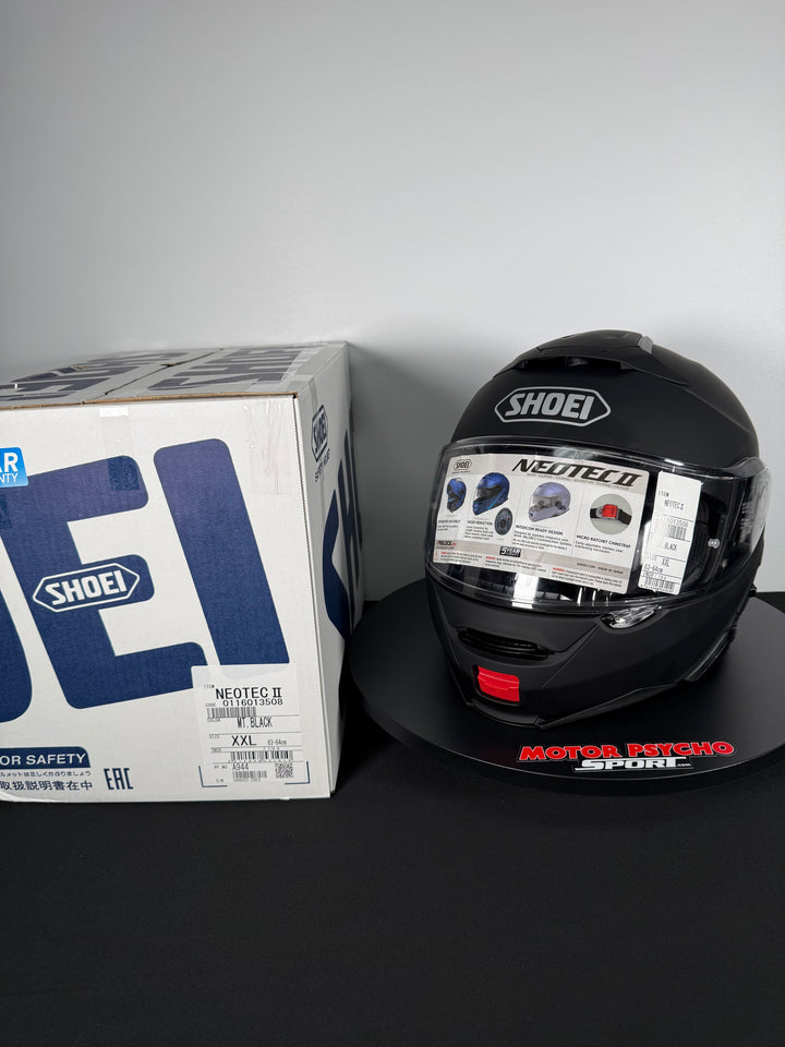 Shoei Neotec II Modular Helmet - Matte Black - Size XXL - USED / OPEN BOX #2