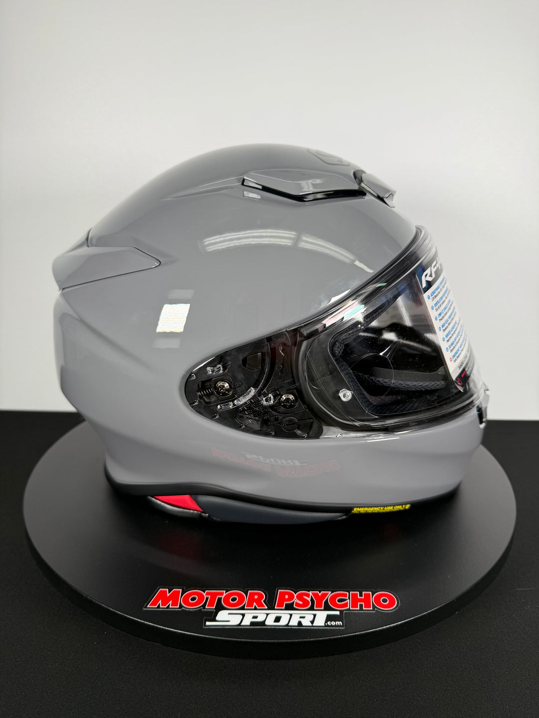 Shoei RF-1400 Helmet - Gloss Basalt Gray - Size M - USED / OPEN BOX #2