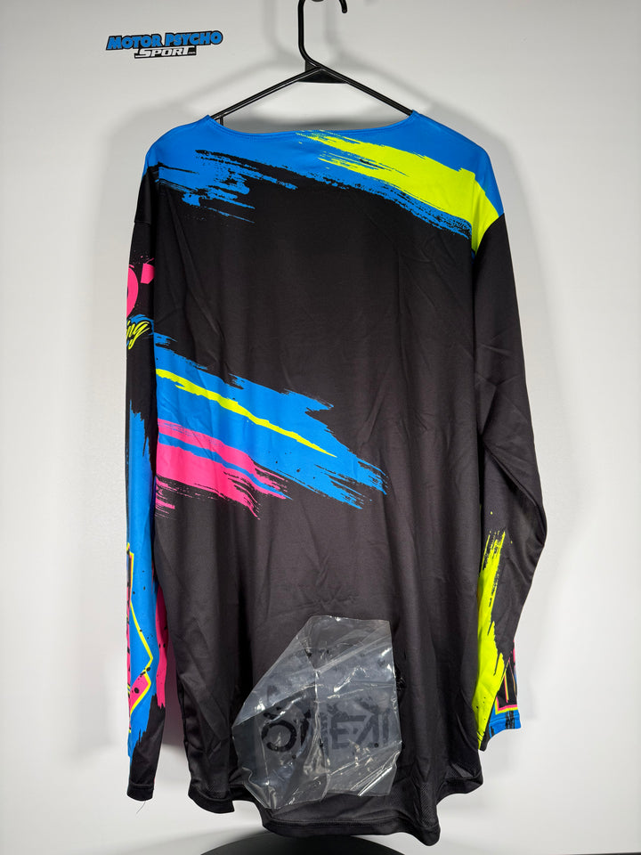 O'Neal Mayhem Reseda Jersey Black/Neon - Size L - OPEN BOX