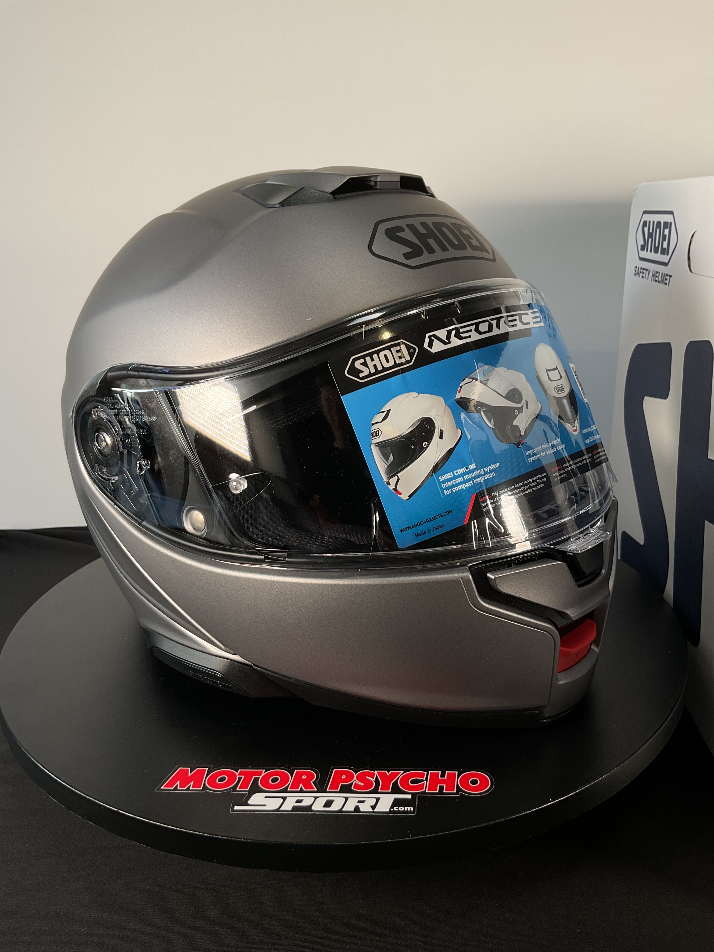 Shoei Neotec 3 Modular Helmet - Matte Deep Grey - Size XL - Used