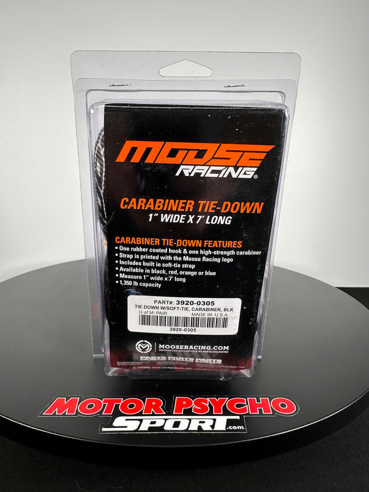 Moose Offroad Carabiner Tie-Down - Orange
