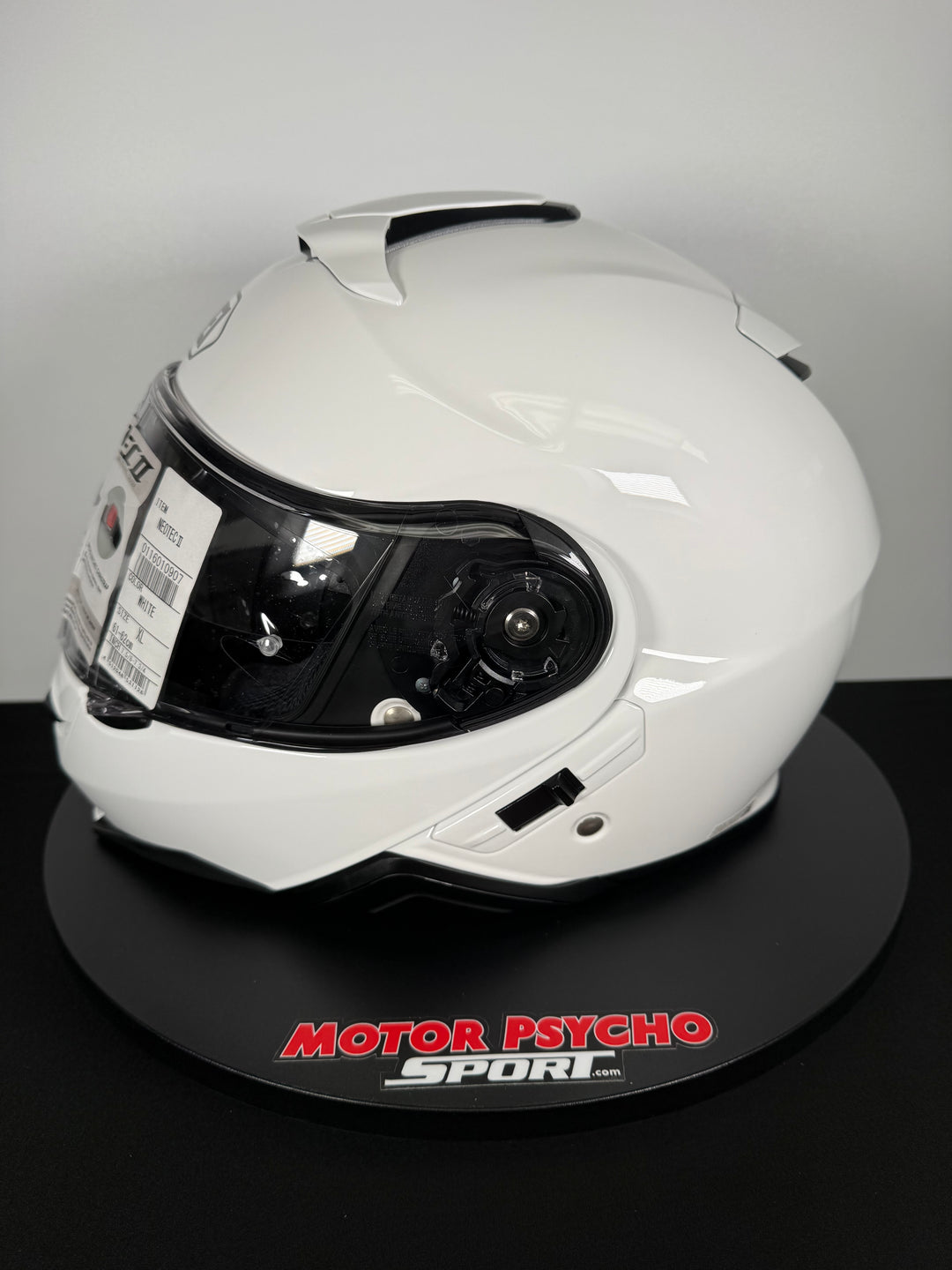 Shoei Neotec II Modular Helmet - Gloss White - Size XL - USED / OPEN BOX - FINAL SALE / NO RETURNS
