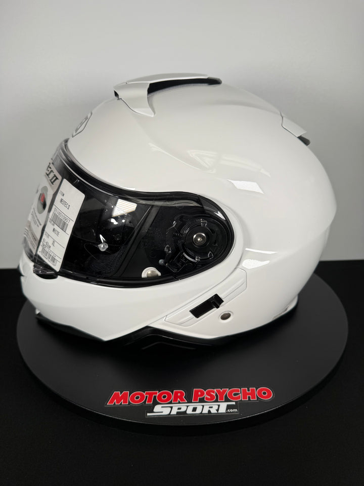Shoei Neotec II Modular Helmet - Gloss White - Size XL - USED / OPEN BOX - FINAL SALE / NO RETURNS