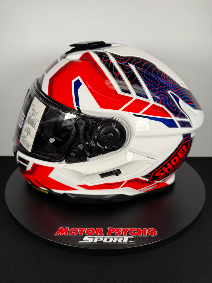 Shoei GT-Air 3 Hike Helmet - TC-10 Red/White/Blue - Size Medium - USED / OPEN BOX - FINAL SALE / NO RETURNS