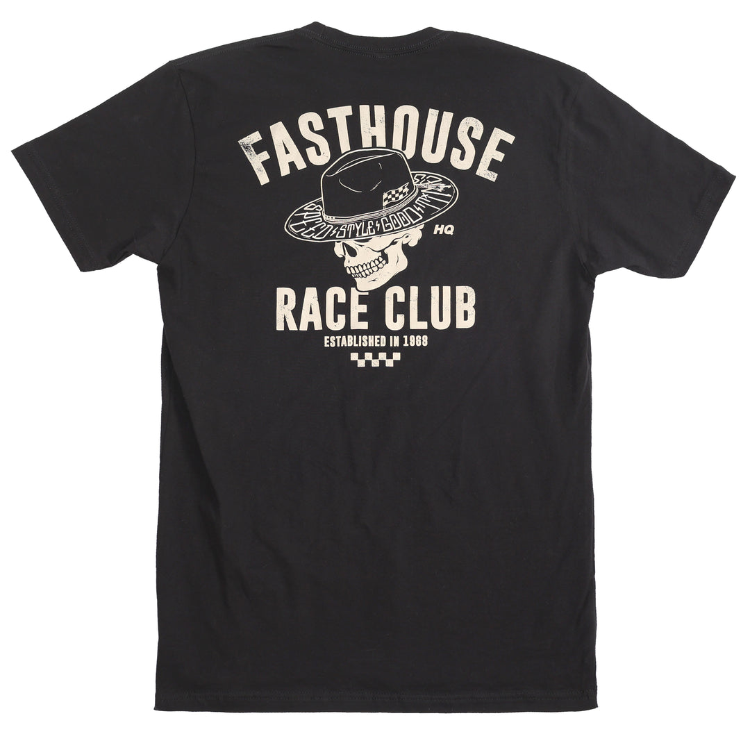 Fasthouse HQ Club Tee - Black