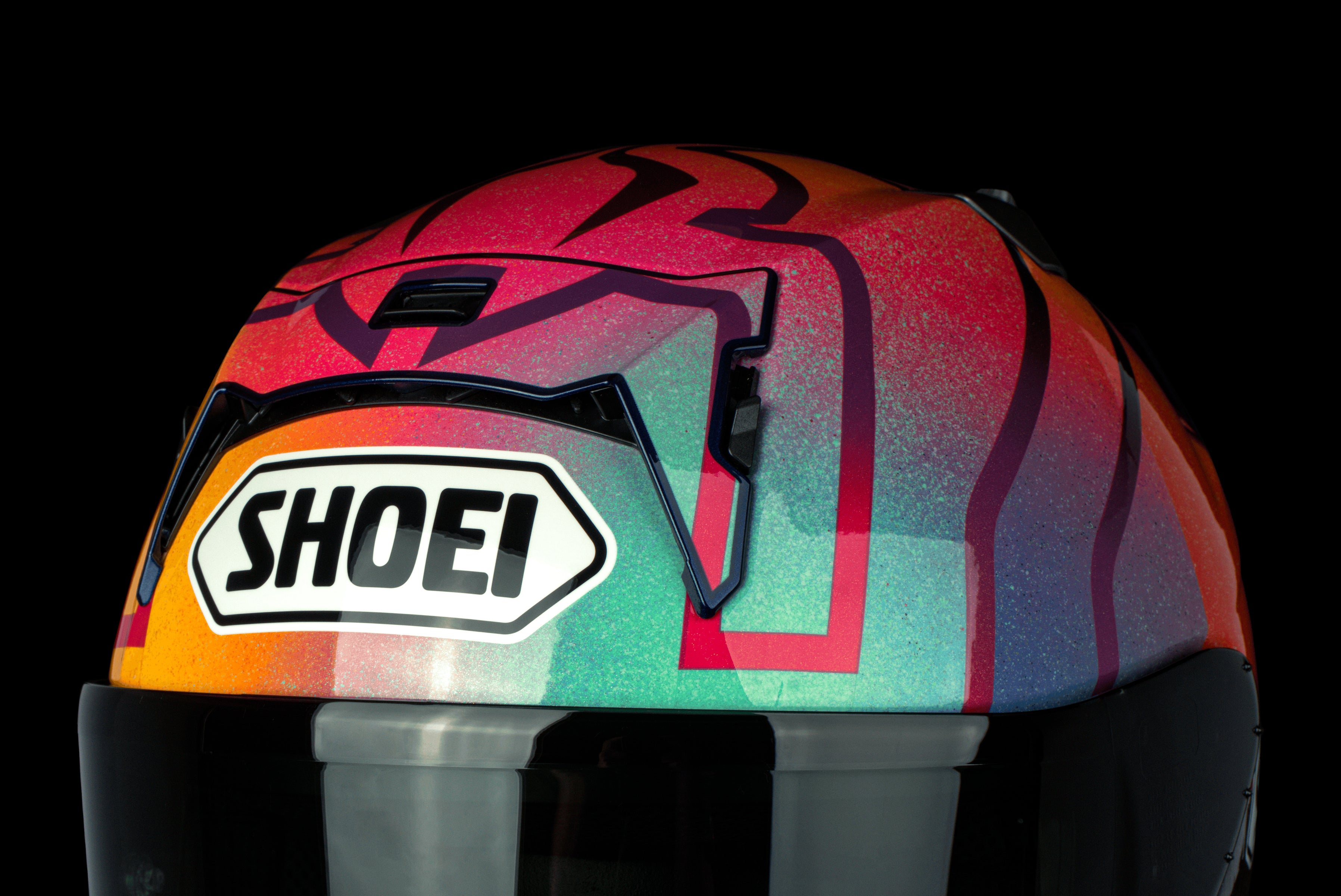 Shoei X-15 Marquez Holi Helmet - TC-1 – Motor Psycho Sport